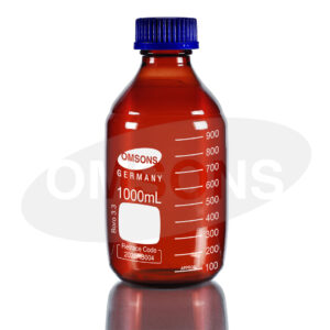 Bottles Reagent Amber with Screw Cap